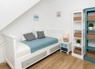 Schlafzimmer 2 mit 2 Einzelbetten