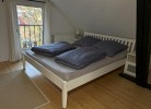 Schlafzimmer 2 oben mit Doppelbett